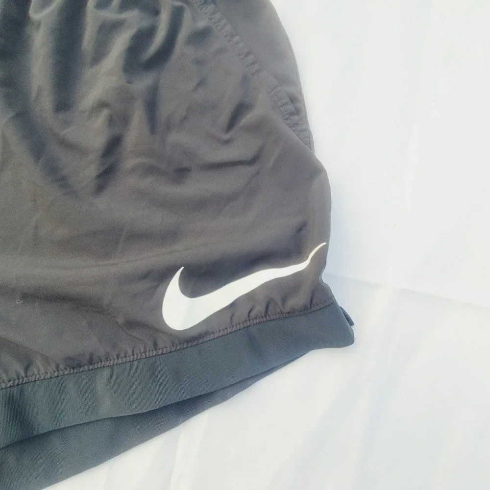 Nike Dri-FIT Running Shorts Women's XL Black Athletic Activewear Pocket P41